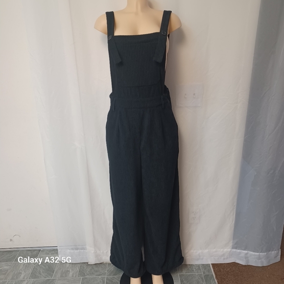 Cider Denim - Cider Black Corduroy Overalls Size XL